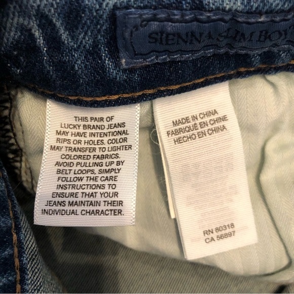Lucky Brand Sienna Slim Boyfriend Jeans. Size 25/0. - Picture 7 of 8